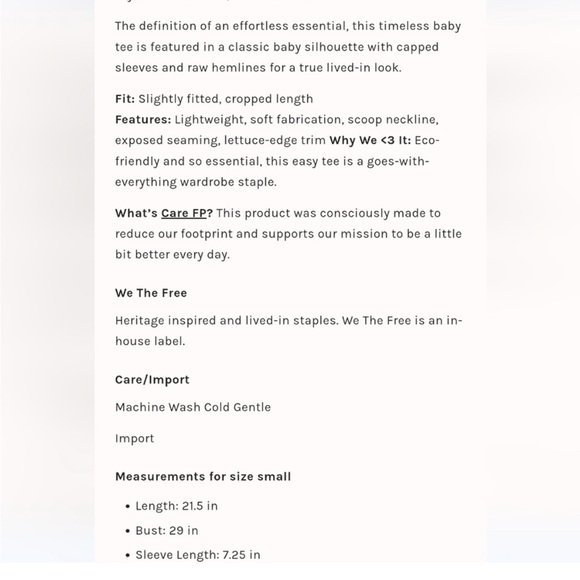 Free People Be my Baby Tee Shirt - KELLY GREEN 🍀 - Picture 8 of 8